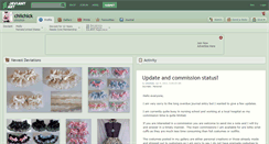 Desktop Screenshot of chiichick.deviantart.com