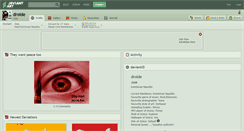 Desktop Screenshot of droide.deviantart.com