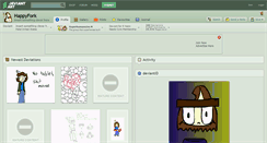 Desktop Screenshot of happyfork.deviantart.com