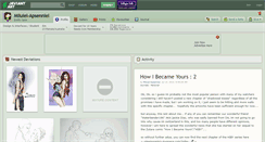 Desktop Screenshot of miluiel-apsenniel.deviantart.com