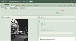 Desktop Screenshot of chilli-girl.deviantart.com