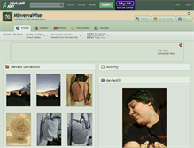 Tablet Screenshot of minvervawise.deviantart.com