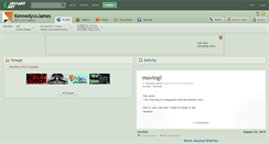 Desktop Screenshot of kennedyxxjames.deviantart.com