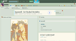 Desktop Screenshot of aiwhite.deviantart.com