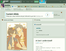Tablet Screenshot of aiwhite.deviantart.com
