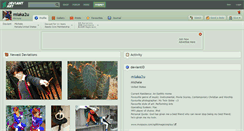Desktop Screenshot of miaka2u.deviantart.com