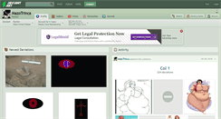 Desktop Screenshot of mazotrinca.deviantart.com