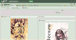 Desktop Screenshot of littlecrow.deviantart.com