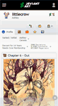 Mobile Screenshot of littlecrow.deviantart.com