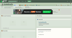 Desktop Screenshot of excitedsilverplz.deviantart.com