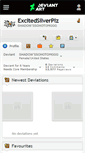 Mobile Screenshot of excitedsilverplz.deviantart.com