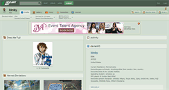 Desktop Screenshot of kimby.deviantart.com