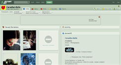 Desktop Screenshot of canadian-belle.deviantart.com