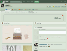 Tablet Screenshot of l-mary-l.deviantart.com