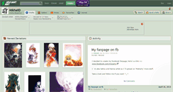 Desktop Screenshot of mikhaild.deviantart.com