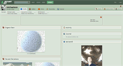 Desktop Screenshot of michaeleon.deviantart.com