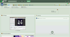 Desktop Screenshot of klaue.deviantart.com
