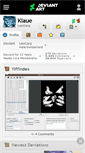 Mobile Screenshot of klaue.deviantart.com