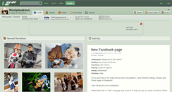 Desktop Screenshot of nicolaiandrews.deviantart.com