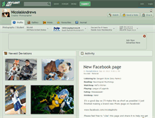 Tablet Screenshot of nicolaiandrews.deviantart.com