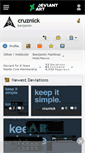 Mobile Screenshot of cruznick.deviantart.com