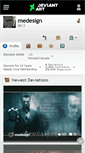 Mobile Screenshot of medesign.deviantart.com