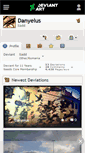 Mobile Screenshot of danyelus.deviantart.com