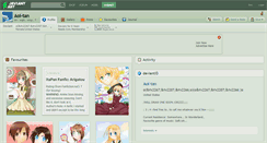 Desktop Screenshot of aoi-tan.deviantart.com