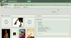 Desktop Screenshot of eriadne.deviantart.com