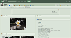 Desktop Screenshot of cocoq.deviantart.com