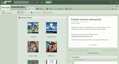 Desktop Screenshot of comicpartydk.deviantart.com