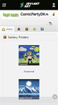 Mobile Screenshot of comicpartydk.deviantart.com