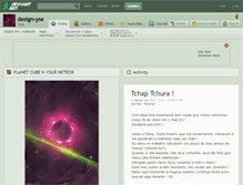 Tablet Screenshot of design-yse.deviantart.com