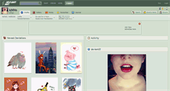 Desktop Screenshot of ichivo.deviantart.com