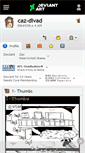 Mobile Screenshot of caz-divad.deviantart.com