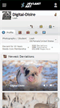 Mobile Screenshot of digital-disire.deviantart.com