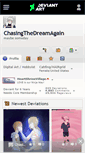 Mobile Screenshot of chasingthedreamagain.deviantart.com