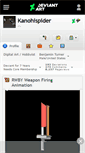 Mobile Screenshot of kanohispider.deviantart.com