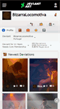 Mobile Screenshot of bizarralocomotiva.deviantart.com
