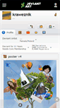 Mobile Screenshot of kraweznik.deviantart.com