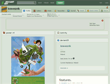 Tablet Screenshot of kraweznik.deviantart.com