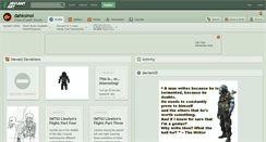 Desktop Screenshot of dahksinol.deviantart.com