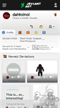 Mobile Screenshot of dahksinol.deviantart.com