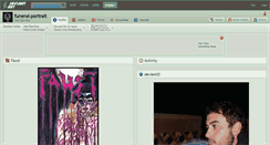 Desktop Screenshot of funeral-portrait.deviantart.com