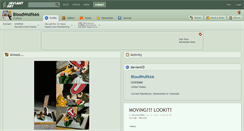 Desktop Screenshot of bloodwolf666.deviantart.com