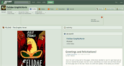Desktop Screenshot of felidae-graphicnovle.deviantart.com