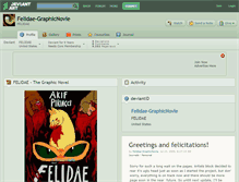 Tablet Screenshot of felidae-graphicnovle.deviantart.com