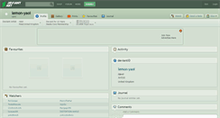 Desktop Screenshot of lemon-yaoi.deviantart.com