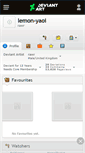 Mobile Screenshot of lemon-yaoi.deviantart.com