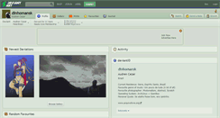 Desktop Screenshot of dinhomansk.deviantart.com